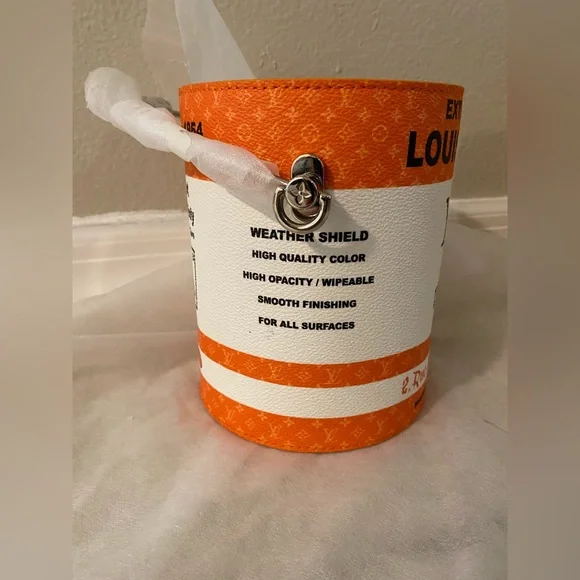 RARE NWOT LOUIS VUITTON PAINT CAN LEATHER BAG - Picture 2 of 9